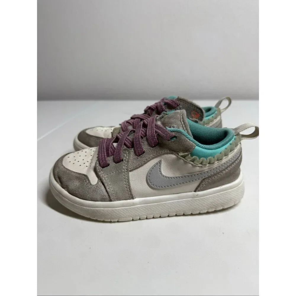 Air Jordan Air Jordan 1 Low Alt SE PS 'Sail Violet Dust' FQ8093-100 Size 12C